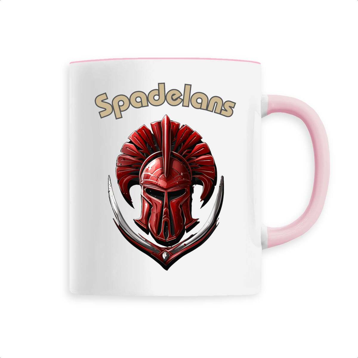 Spadelans Amyclas, mug céramique rose